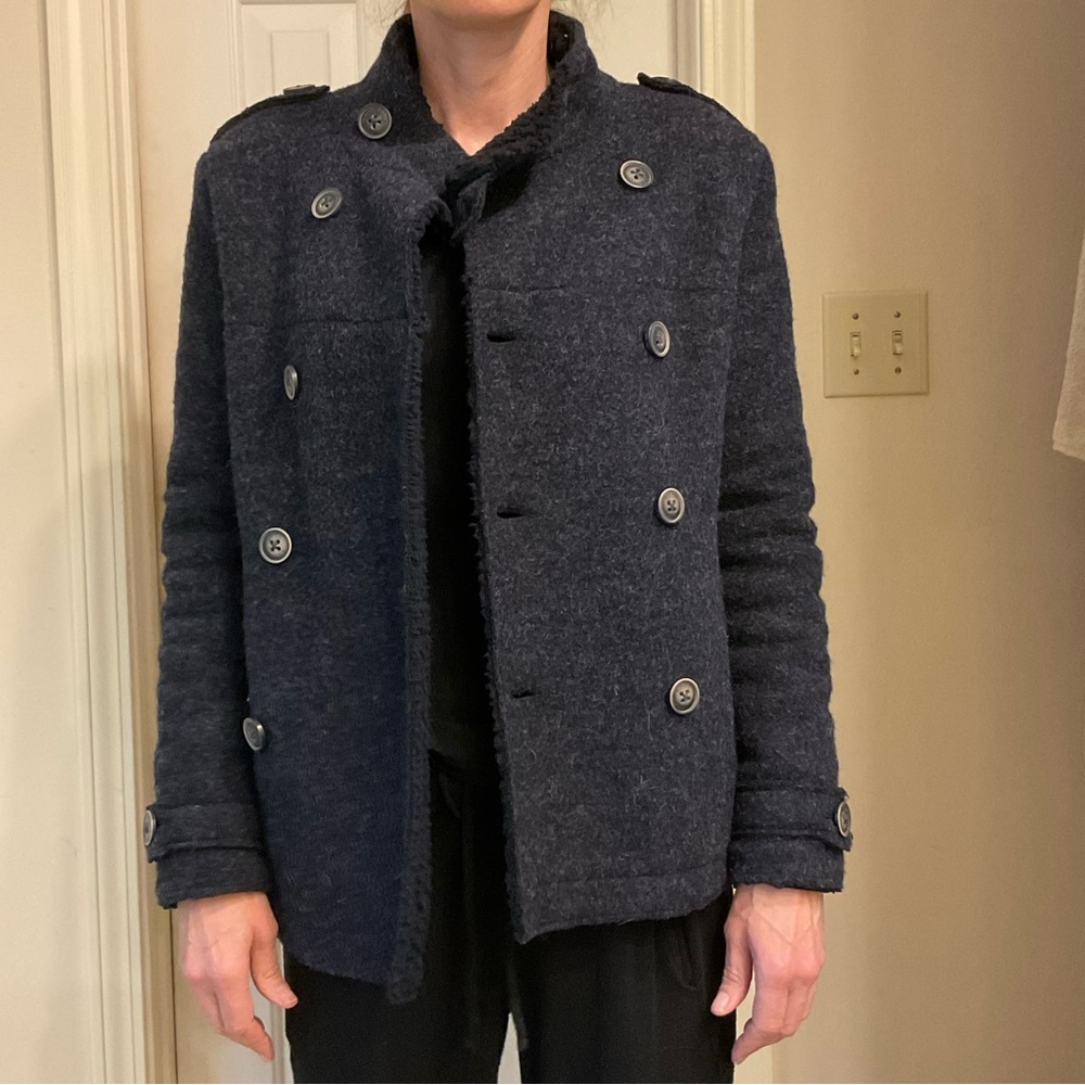 Zara Knitwear Jacket, Youth Size 13 - 14, Double Breasted, Decorative Buttons - Picture 9 of 14